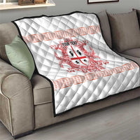 Personalized Italy Sardinia Quilt Baroque Motif