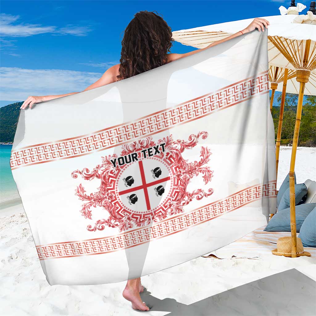 Personalized Italy Sardinia Sarong Baroque Motif