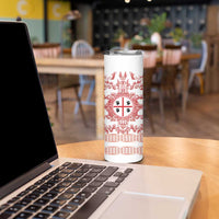 Personalized Italy Sardinia Skinny Tumbler Baroque Motif