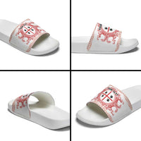 Personalized Italy Sardinia Slide Sandals Baroque Motif