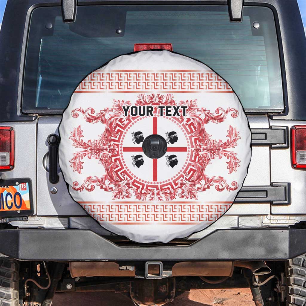 Personalized Italy Sardinia Spare Tire Cover Baroque Motif