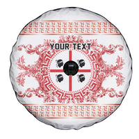 Personalized Italy Sardinia Spare Tire Cover Baroque Motif
