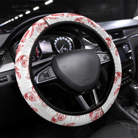 Italy Sardinia Steering Wheel Cover Baroque Motif