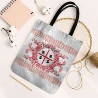 Personalized Italy Sardinia Tote Bag Baroque Motif