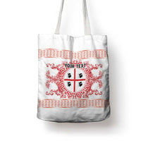 Personalized Italy Sardinia Tote Bag Baroque Motif