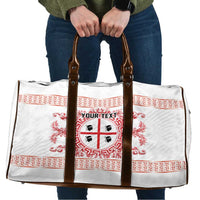 Personalized Italy Sardinia Travel Bag Baroque Motif