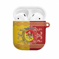 Personalized Italy Sicily AirPods Case Baroque Motif