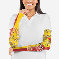 Personalized Italy Sicily Arm Sleeves Baroque Motif