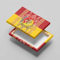 Personalized Italy Sicily Canvas Wall Art Baroque Motif