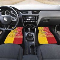 Personalized Italy Sicily Car Mats Baroque Motif