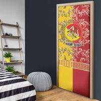 Personalized Italy Sicily Door Cover Baroque Motif