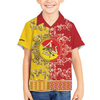 Personalized Italy Sicily Hawaiian Shirt Baroque Motif