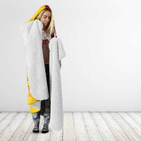 Personalized Italy Sicily Hooded Blanket Baroque Motif