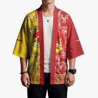 Personalized Italy Sicily Kimono Baroque Motif