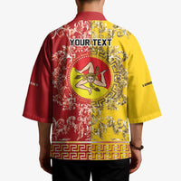 Personalized Italy Sicily Kimono Baroque Motif