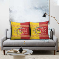 Personalized Italy Sicily Pillow Cover Baroque Motif