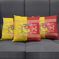 Personalized Italy Sicily Pillow Cover Baroque Motif