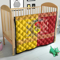 Personalized Italy Sicily Quilt Baroque Motif