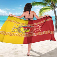 Personalized Italy Sicily Sarong Baroque Motif