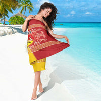 Personalized Italy Sicily Sarong Baroque Motif