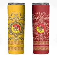 Personalized Italy Sicily Skinny Tumbler Baroque Motif
