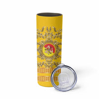 Personalized Italy Sicily Skinny Tumbler Baroque Motif