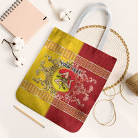 Personalized Italy Sicily Tote Bag Baroque Motif
