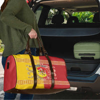 Personalized Italy Sicily Travel Bag Baroque Motif