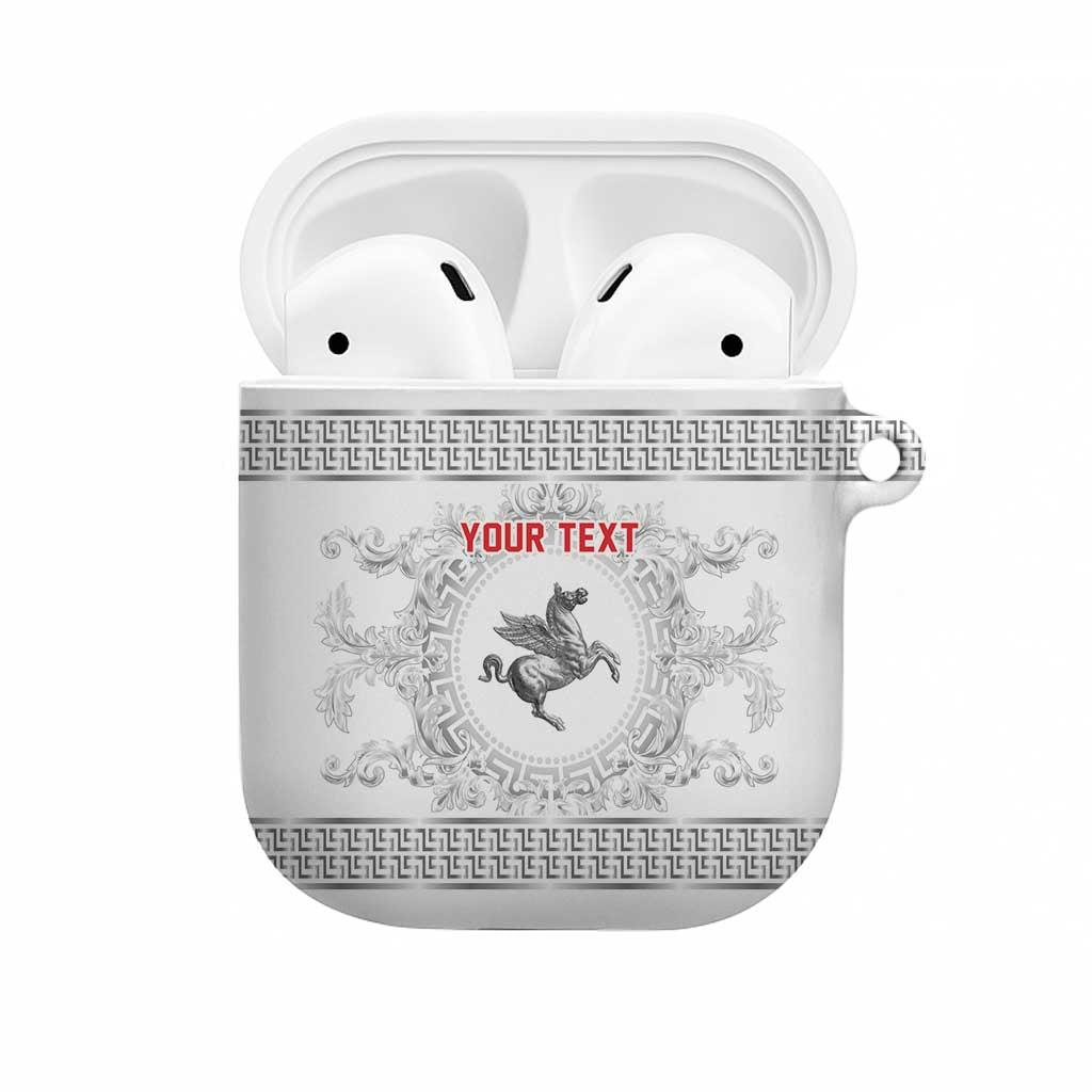 Personalized Italy Tuscany AirPods Case Baroque Motif