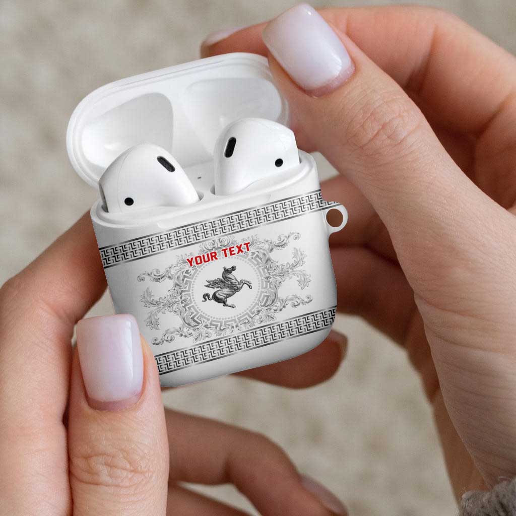 Personalized Italy Tuscany AirPods Case Baroque Motif