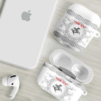 Personalized Italy Tuscany AirPods Case Baroque Motif