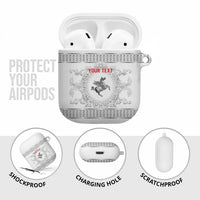 Personalized Italy Tuscany AirPods Case Baroque Motif