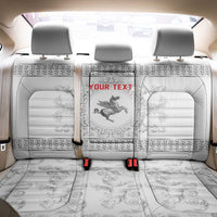 Personalized Italy Tuscany Back Car Seat Cover Baroque Motif