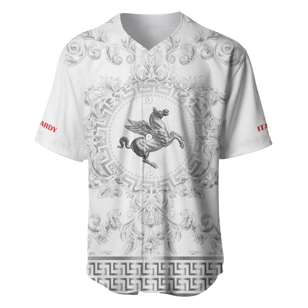 Personalized Italy Tuscany Baseball Jersey Baroque Motif