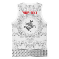 Personalized Italy Tuscany Basketball Jersey Baroque Motif