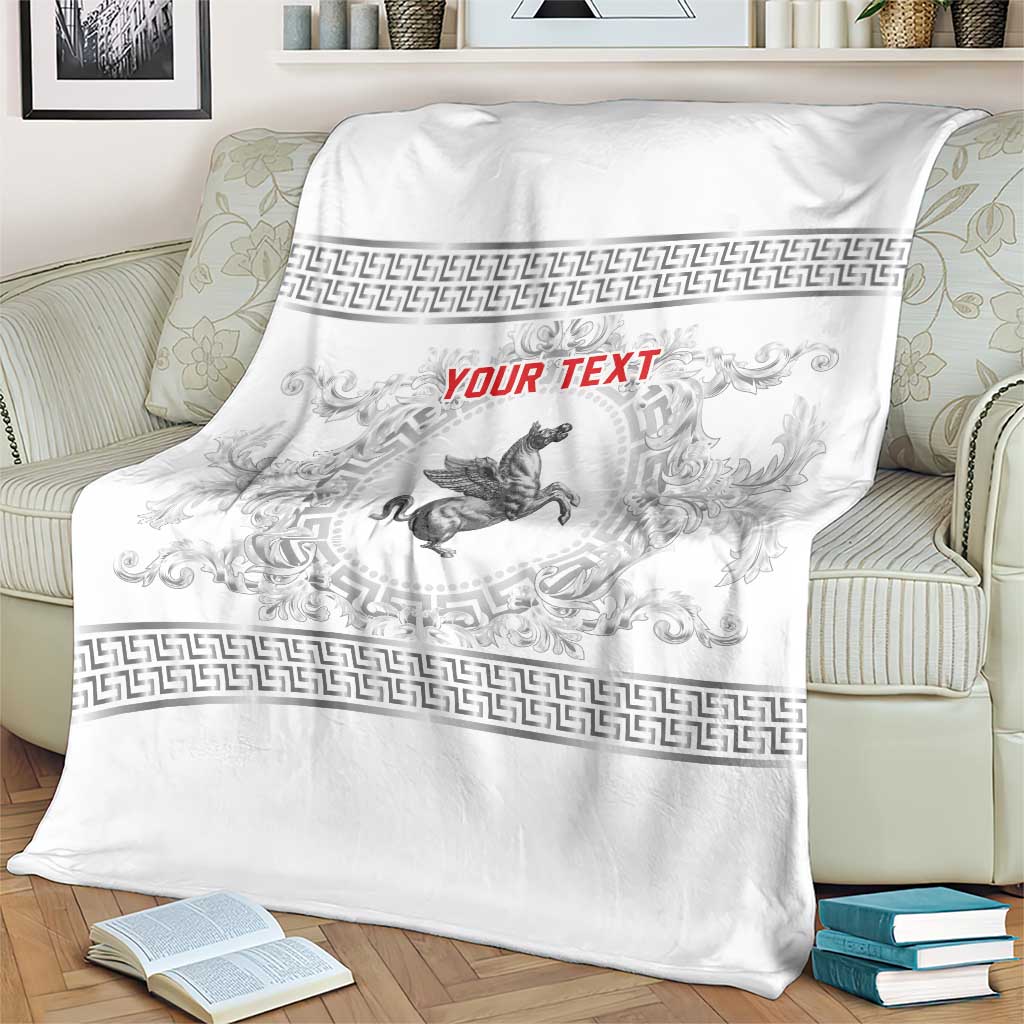 Personalized Italy Tuscany Blanket Baroque Motif