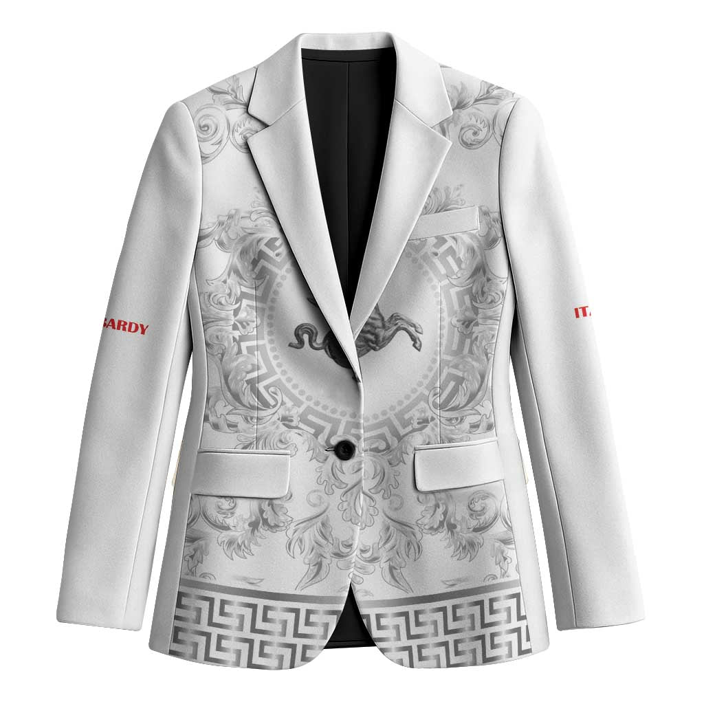 Personalized Italy Tuscany Blazer Baroque Motif