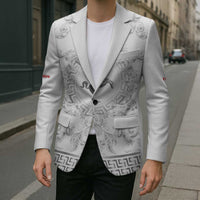 Personalized Italy Tuscany Blazer Baroque Motif