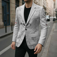 Personalized Italy Tuscany Blazer Baroque Motif