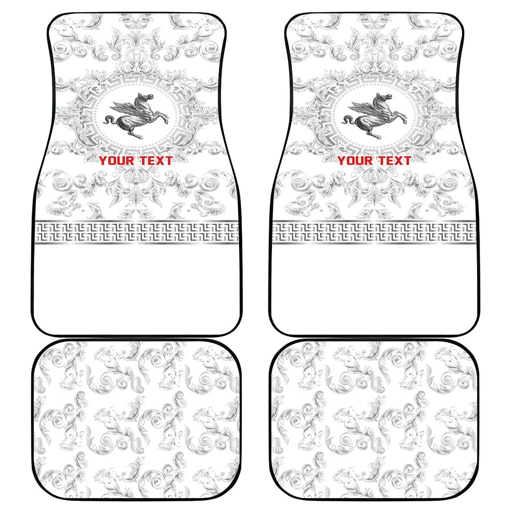 Personalized Italy Tuscany Car Mats Baroque Motif