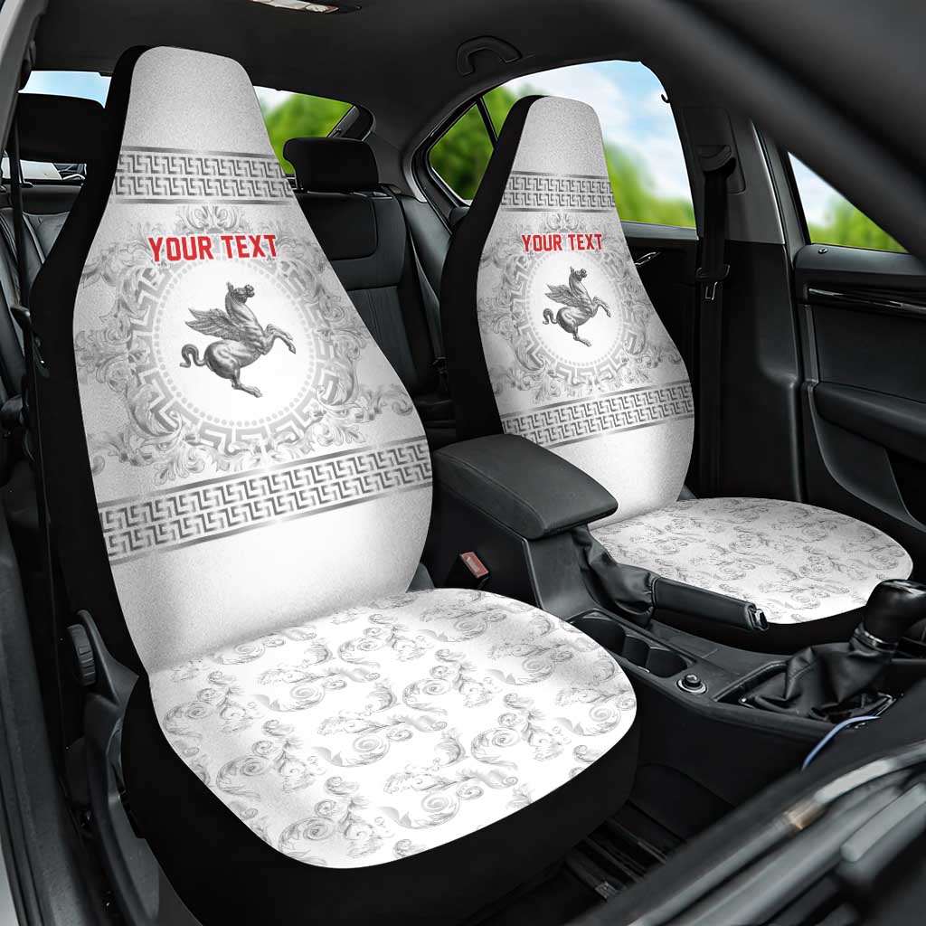 Personalized Italy Tuscany Car Seat Cover Baroque Motif