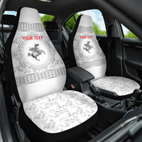 Personalized Italy Tuscany Car Seat Cover Baroque Motif