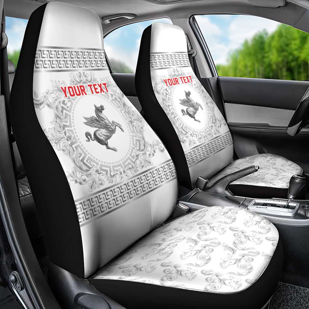 Personalized Italy Tuscany Car Seat Cover Baroque Motif