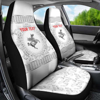 Personalized Italy Tuscany Car Seat Cover Baroque Motif