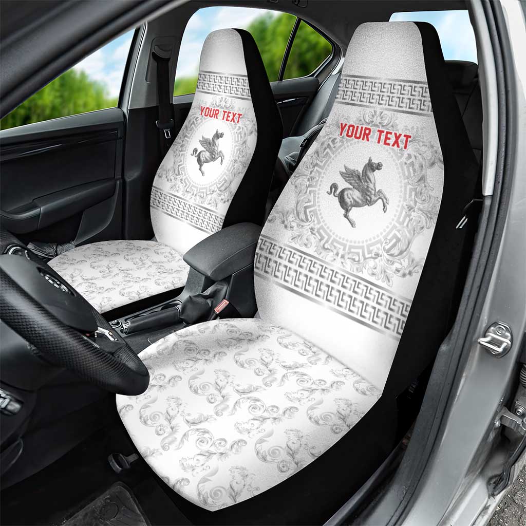 Personalized Italy Tuscany Car Seat Cover Baroque Motif