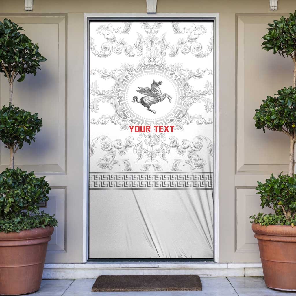 Personalized Italy Tuscany Door Cover Baroque Motif