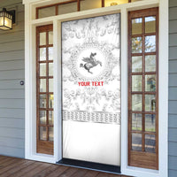 Personalized Italy Tuscany Door Cover Baroque Motif