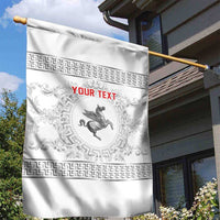 Personalized Italy Tuscany Garden Flag Baroque Motif