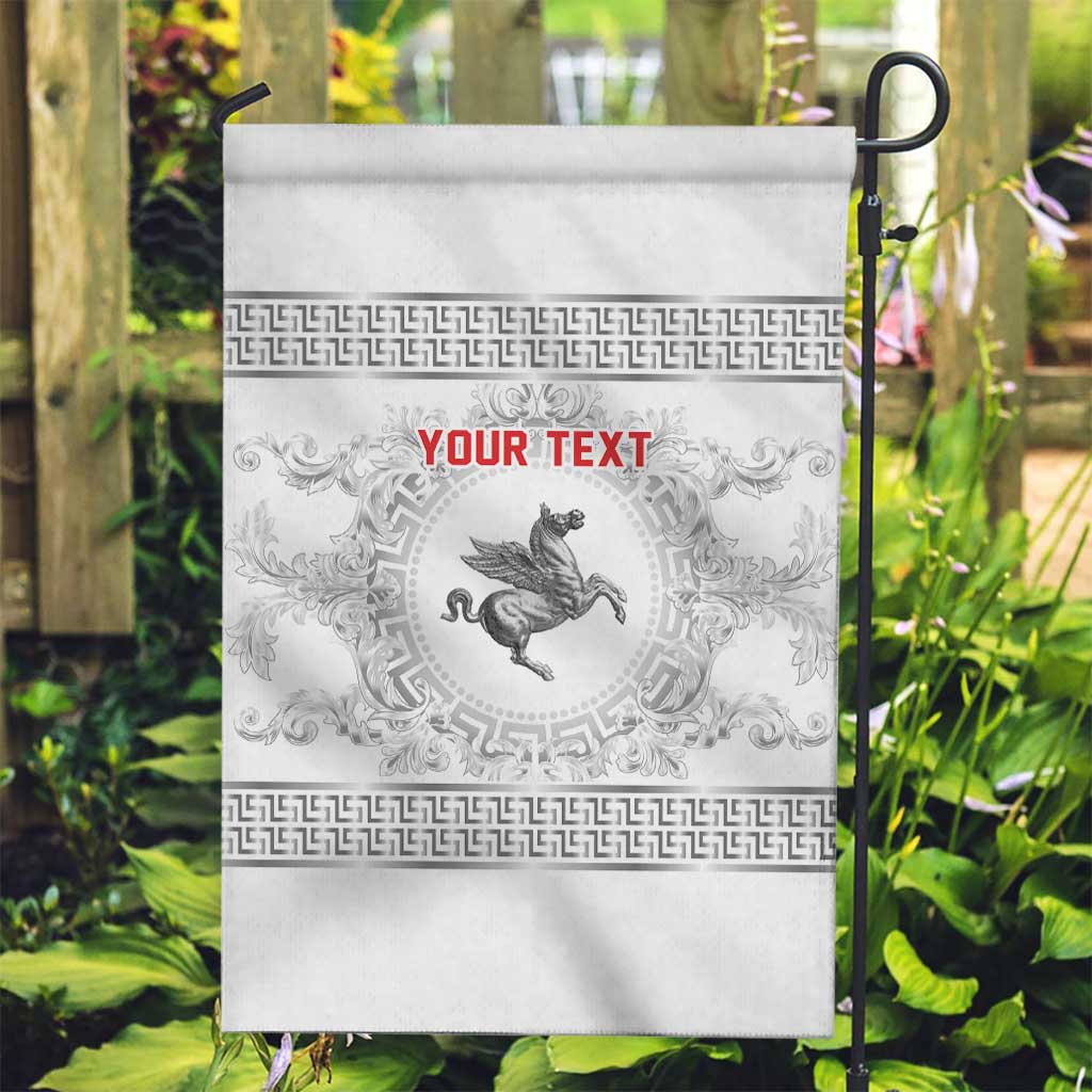Personalized Italy Tuscany Garden Flag Baroque Motif