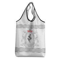 Personalized Italy Tuscany Grocery Bag Baroque Motif
